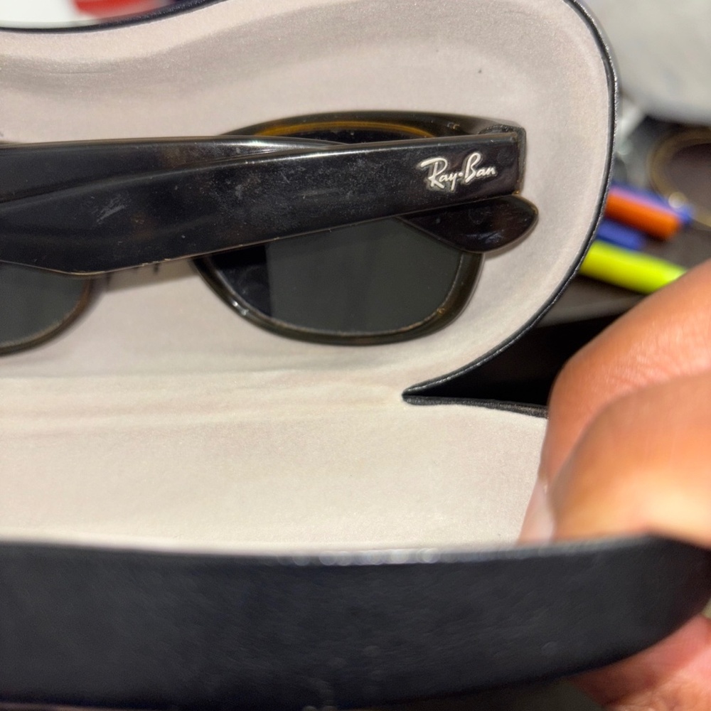 Ray-Ban RB2132 New Wayfarer 902/58 Sunglasses Tortoise